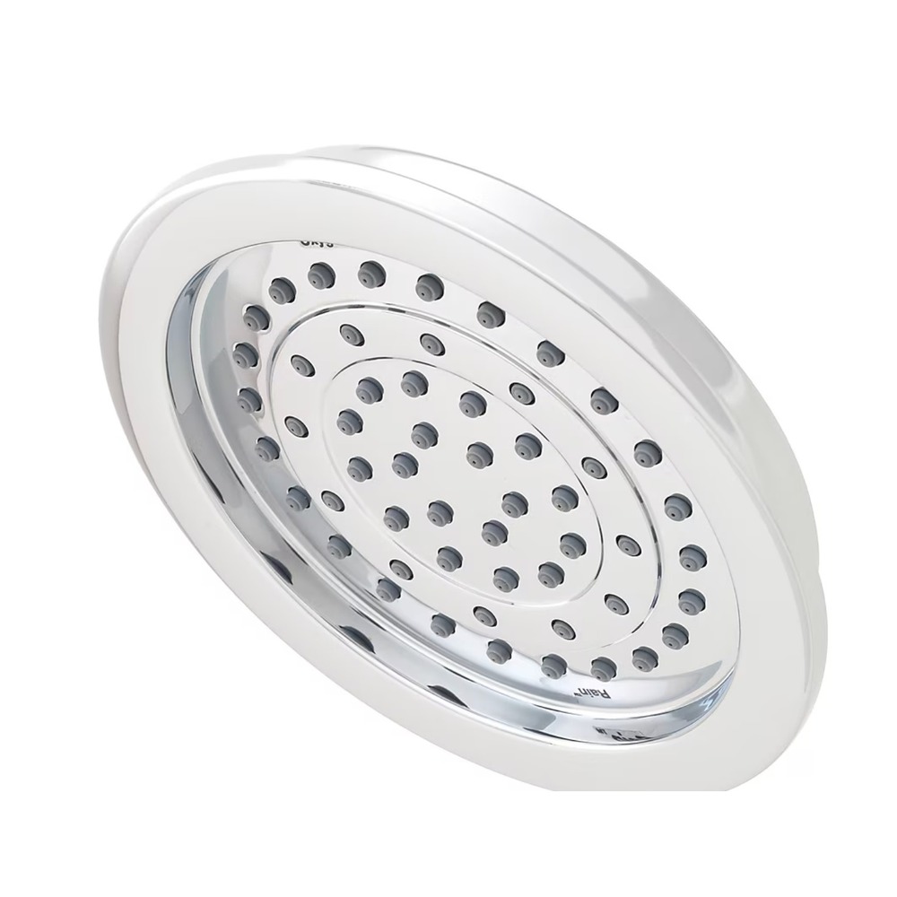 Oxygenics Rain 7.5" Chrome Fixed Shower Head 54 Nozzles Pressure Boosting NEW